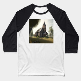 Chernarus : old church 1 Baseball T-Shirt